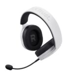 Trust GXT489 Fayzo Auriculares Gaming con Microfono Flexible y Desmontable - Diadema Ajustable - Controles de Facil Acceso - Cable de 1.2m - Color Blanco - Imagen 2