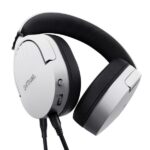 Trust GXT489 Fayzo Auriculares Gaming con Microfono Flexible y Desmontable - Diadema Ajustable - Controles de Facil Acceso - Cable de 1.2m - Color Blanco - Imagen 3