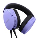 Trust GXT490 Fayzo Auriculares Gaming 7.1 USB 2.0 con Microfono Flexible y Desmontable - Iluminacion RGB - Diadema Ajustable - Controles de Facil Acceso - Cable de 2m - Color Morado - Imagen 3