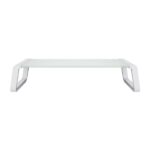 Trust Soporte de Monitor de Cristal Templado - Ergonomico y Organizador - Eleva tu Portatil o Monitor para Mayor Espacio - Imagen 2