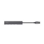 Trust Hub USB de Aluminio Halyx - 4 Puertos USB-A - Velocidad de 5 Gbps - Compacto y Resistente - Conexion Sencilla - Imagen 4