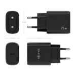 Aisens Cargador USB-C PD3.0 1 Puerto 1xUSB-C 25W - Color Negro - Imagen 4