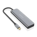 Aisens Hub USB 3.2 GEN1 5G USB-C - USB-C/M-2xUSB-C/H-2xUSB-A/H - 15cm - Color Gris - Imagen 2