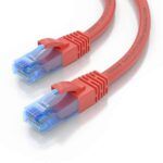 Aisens Cable de Red Latiguillo RJ45 Cat.6 UTP AWG26 CCA - 25cm - Color Rojo - Imagen 3