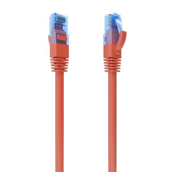 261142_1 Aisens Cable de Red Latiguillo RJ45 Cat.6 UTP AWG26 CCA - 1.0m - Color Rojo - Imagen 1