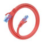 Aisens Cable de Red Latiguillo RJ45 Cat.6 UTP AWG26 CCA - 1.5m - Color Rojo - Imagen 2