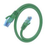 Aisens Cable de Red Latiguillo RJ45 Cat.6 UTP AWG26 CCA - 25cm - Color Verde - Imagen 2
