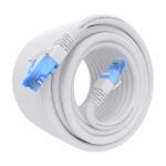 Aisens Cable de Red Latiguillo RJ45 Cat.6 UTP AWG26 CCA - 20m - Color Blanco - Imagen 2