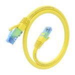 Aisens Cable de Red Latiguillo RJ45 Cat.6 UTP AWG26 CCA - 30cm - Color Amarillo - Imagen 2