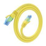 Aisens Cable de Red Latiguillo RJ45 Cat.6 UTP AWG26 CCA - 0.5m - Color Amarillo - Imagen 2