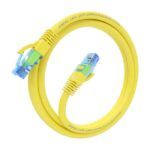 Aisens Cable de Red Latiguillo RJ45 Cat.6 UTP AWG26 CCA - 1.0m - Color Amarillo - Imagen 2