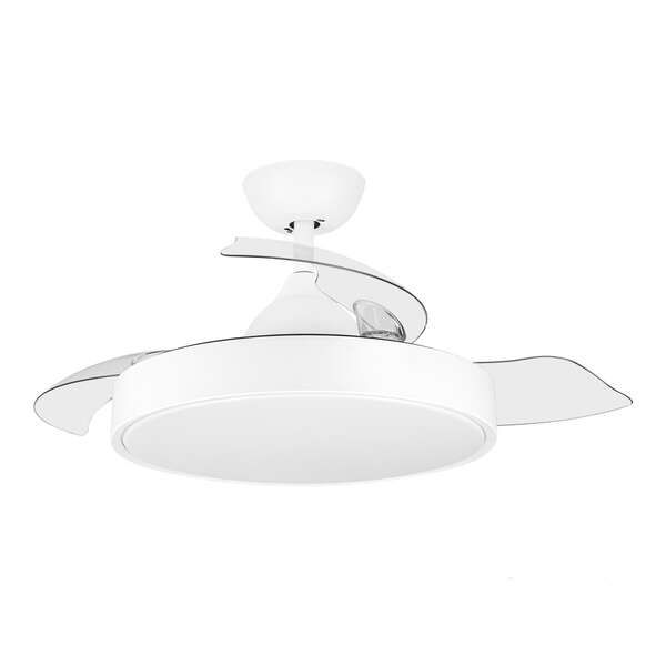 261517_1 Orbegozo CP 120092 Ventilador de Techo Elegance - Potente Motor DC - Aspas Retractiles - Luz LED - Mando a Distancia - Sistema Reversible - Temporizador Programable - Imagen 1