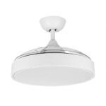 Orbegozo CP 120092 Ventilador de Techo Elegance - Potente Motor DC - Aspas Retractiles - Luz LED - Mando a Distancia - Sistema Reversible - Temporizador Programable - Imagen 2