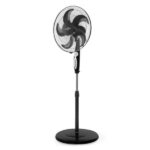 Orbegozo SF 0249 Ventilador de Pie - Temporizador de 6h - 3 Modos de Funcionamiento - Potencia de 60 W - Altura Regulable - Mando a Distancia - Silencioso