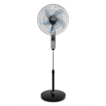 Orbegozo Ventilador de Pie Abc Ventilador de Pie con 5 Aspas y 3 Velocidades - Modos Normal, Brisa y Noche - Oscilante y Regulable en Altura - Temporizador y Mando a Distancia - Imagen 2