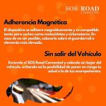 SOS Road Baliza de señalizacion de emergencia en carretera V16, homologada por la DGT, con GPS y SIM integrada, conectividad DGT 3.0, visibilidad 1 km, base magnetica, proteccion IP54 - Imagen 3