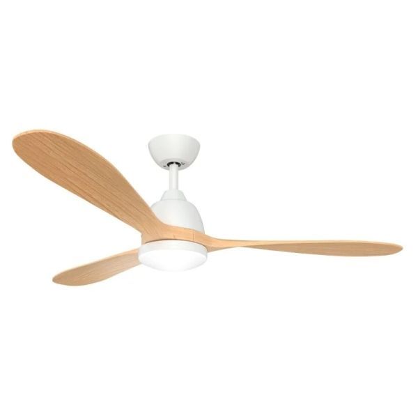 265397_1 SPC Conforto DC Nature Ventilador de Techo Inteligente con Luz - 3 Aspas de Madera - Motor DC de 35,5W - 6 Velocidades, 4 Modos de Uso - Luz Led con 3 Tonos de Temperatura de Luz - Imagen 1