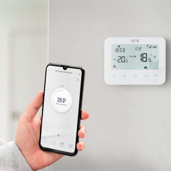 SPC Vesta Thermostat Termostato Inteligente WiFi para Caldera de Gas con Control por App - Imagen 3