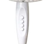 Muvip Ventilador de Pie 45W 3 Aspas - 3 Velocidades - Altura e Inclinacion Ajustables - Base Reforzada - Color Blanco - Imagen 2