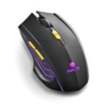 NGS GMX-200 Raton Inalambrico Gaming - 3200dpi - 7 Botones - Luces LED - Color Negro - Imagen 2