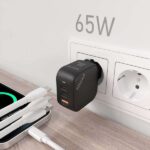 Aisens Cargador GAN 65W - 2xUSB-C PD3.0 QC4.0 - 1xUSB-A QC3.0 - Imagen 5