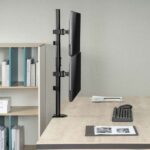 Aisens Soporte de Mesa Eco Giratorio e Inclinable para 2 Monitor/TV 9kg de 17-32 - Imagen 5