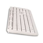 NGS Spike Teclado USB Portugues - 12 Teclas Multimedia - Cable de 1.40m - Color Blanco - Imagen 3