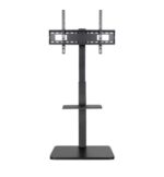 Tooq Moon Soporte de Suelo con Regulación de Altura para Pantallas 37"-75" - Color Negro