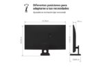 LG MyView Smart Monitor LED 27" LCD IPS FullHD 1080p 60Hz HDR10 - Smart TV - Angulo de Vision 178º - Altavoces - WiFi, Bluetooth, HDMI, USB-A - VESA 100x100mm - Imagen 3
