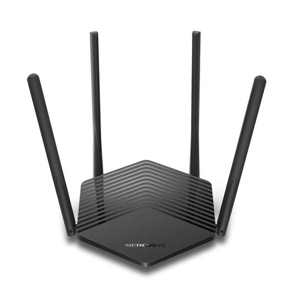 269177_1 Mercusys MR60X Router Inalambrico WiFi 6 Doble Banda - 3 Puertos 10/100/1000Mbps - 4 Antenas 5dBi - Imagen 1