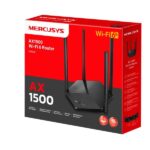 Mercusys MR60X Router Inalambrico WiFi 6 Doble Banda - 3 Puertos 10/100/1000Mbps - 4 Antenas 5dBi - Imagen 5