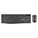 NGS Kit de Teclado y Raton Inalambrico Multidispositivo - Color Negro