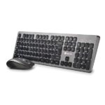 NGS Teclado y Raton Inalambricos de 2.4ghz - 12 Teclas Multimedia - Perfil Bajo - Color Gris/Negro - Imagen 2