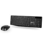 NGS Teclado y Raton Inalambricos de 2.4ghz - QWERTY Italiano - 12 Teclas Multimedia - 1200 dpi - Color Negro - Imagen 2