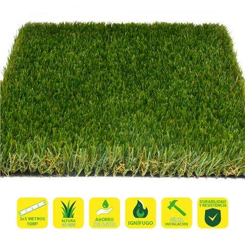 269427_1 SunGarden Cesped Artificial 2x5m - 40mm - Serie Alpino Superior - Imagen 1