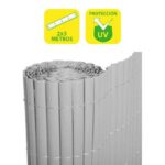 SunGarden Cañizo Plastico Doble Cara 2x3m - Color Gris Claro