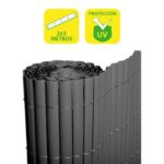 SunGarden Cañizo Plastico Doble Cara 2x3m - Color Gris Oscuro
