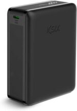 Ksix Powerbank Nano 20.000 mAh - Tamaño de Bolsillo - Power Delivery - 22,5 W - Cable USB-C a USB-C - Carga Simultanea - Color Negro - Imagen 2
