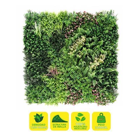272167_1 Sungarden Jardin Vertical Serie Verdal 100x100cm - Color Verde - Imagen 1
