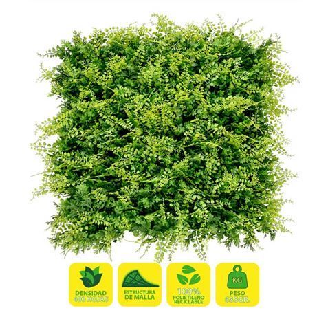 272187_1 Sungarden Jardin Vertical Serie Jardino 50x50cm - Color Verde - Imagen 1