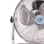 Muvip Ventilador Industrial de Suelo - 80W - 3 Velocidades - Color Plata - Imagen 2