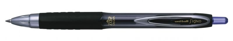 272552_1 Uni-ball Signo UMN-207 Roller de Tinta Liquida - Punta de Bola 0.5mm - Grip de Caucho Antifatiga - Tinta Pigmentada Resistente a Luz y Agua - Color Azul - Imagen 1