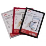 Apli Marco Magnetico Autoadhesivo para Hojas A4 - Facil de Colgar - Iman Resistente - Color Aleatorio Surtido - Imagen 4