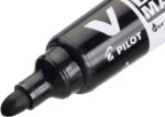 Pilot V-Board Master Begreen Pack de 5 Rotuladores para Pizarra Blanca - Punta Redonda 6mm - Trazo 2.3mm - 91% Plastico Reciclado - Recargable - Colores Surtidos - Imagen 3