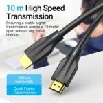 Vention Cable HDMI Macho a HDMI Macho 2.1 8K - 1m - Color Negro - Imagen 4