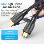 Vention Cable HDMI Macho a HDMI Macho 2.1 8K - 2m - Color Negro - Imagen 3