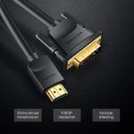 Vention Conversor DVI Macho a HDMI Macho - 2m - Color Negro - Imagen 5