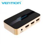 Vention Duplicador HDMI Macho a 2xHDMI Hembra - Color Dorado - Imagen 2
