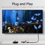 Vention Duplicador HDMI Hembra a HDMI Macho 5x - Color Dorado - Imagen 4