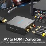 Vention Convertidor RCA Hembra a HDMI Hembra - MiniUSB Hembra - Color Negro - Imagen 4